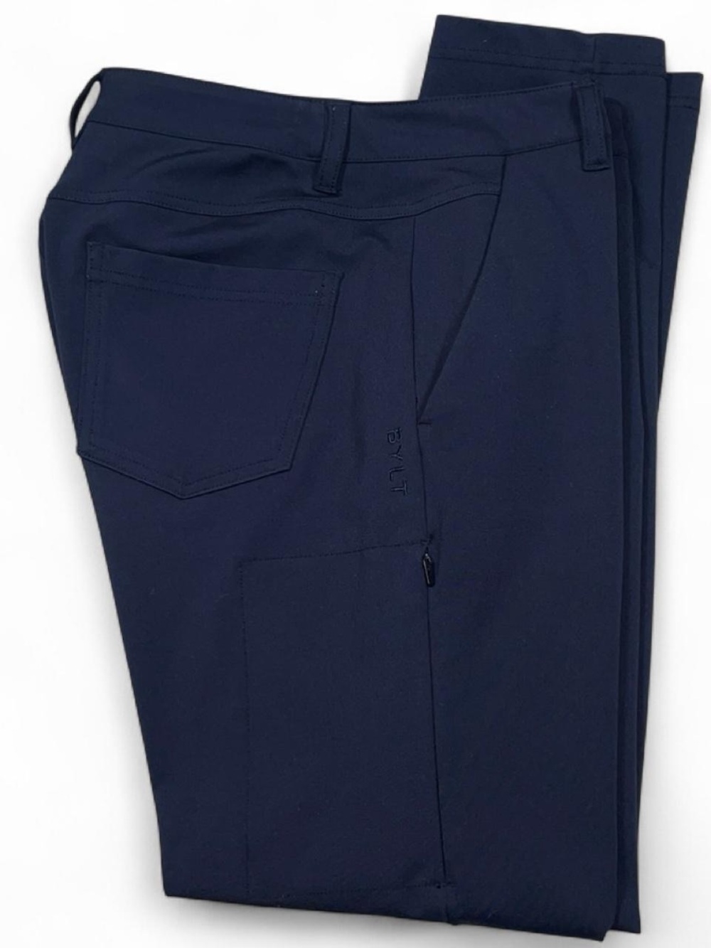 NWOT BYLT Premium Basics Everyday Pant 2.0 Slim Fit Navy Blue Pants Size W31 L30